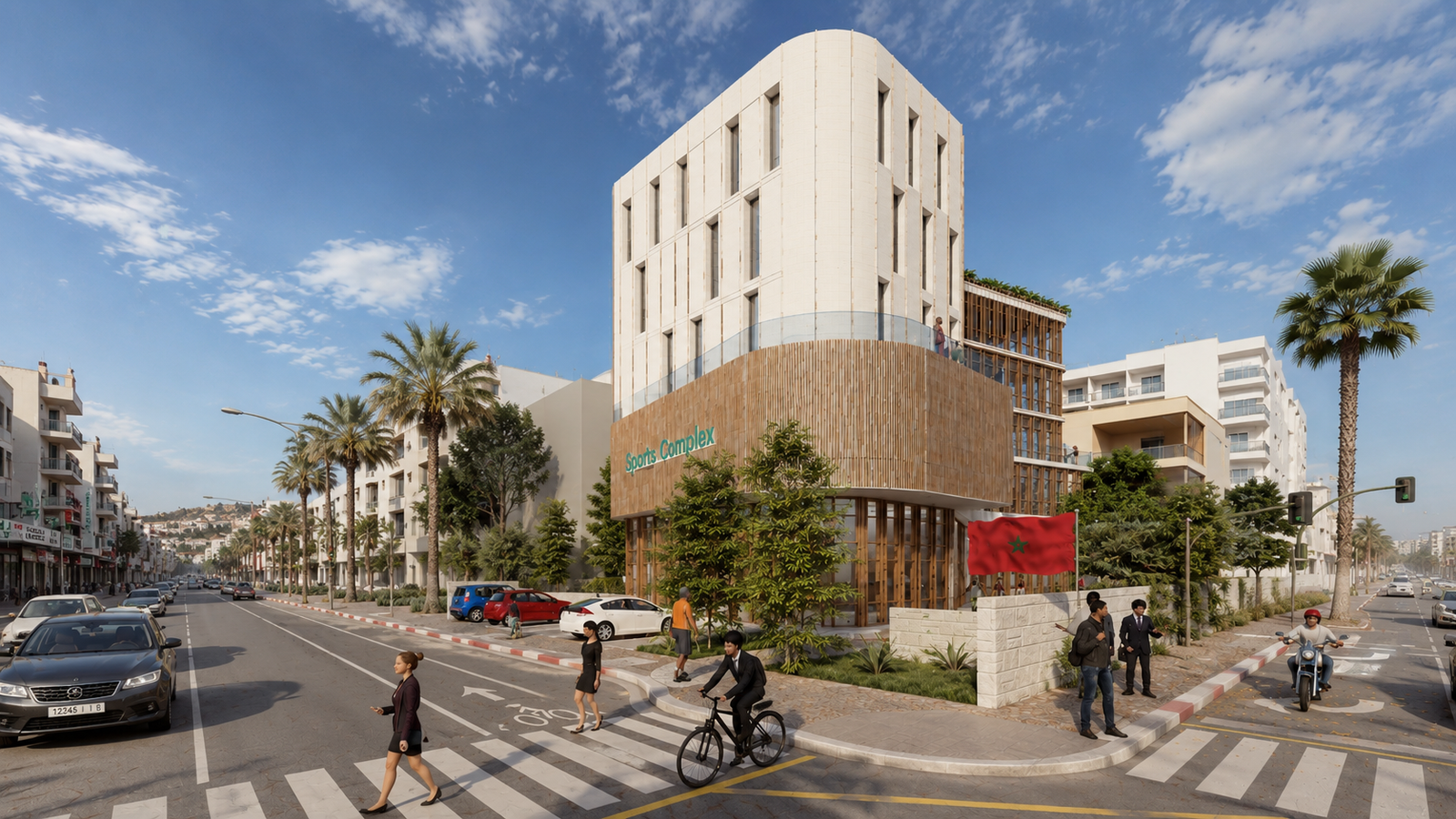 Plateau bureau et complexe Agadir