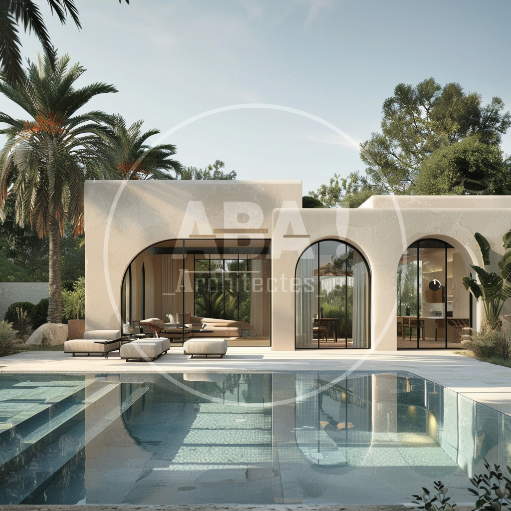 ABA Architectes_Agence Berdai Architecture_Résidentiel_Villa_ORGA A